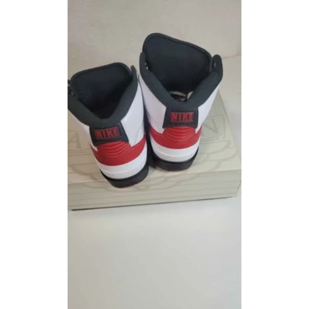 Nike Air Jordan 2 Retro White Varsity Red Black DX2454-106 Mens Size 8.5